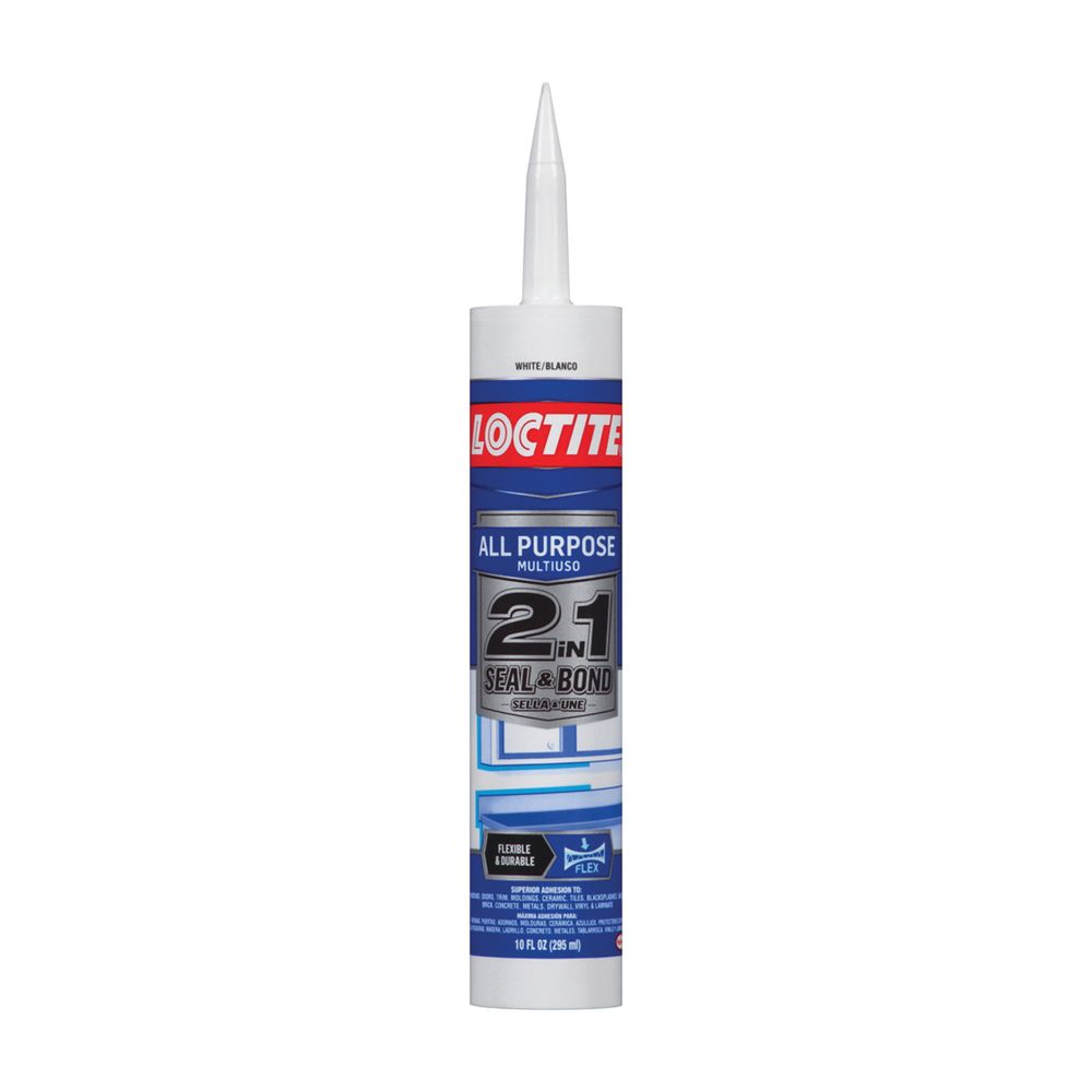 Loctite 10 oz. Polyseamseal All-Purpose White Adhesive Caulk