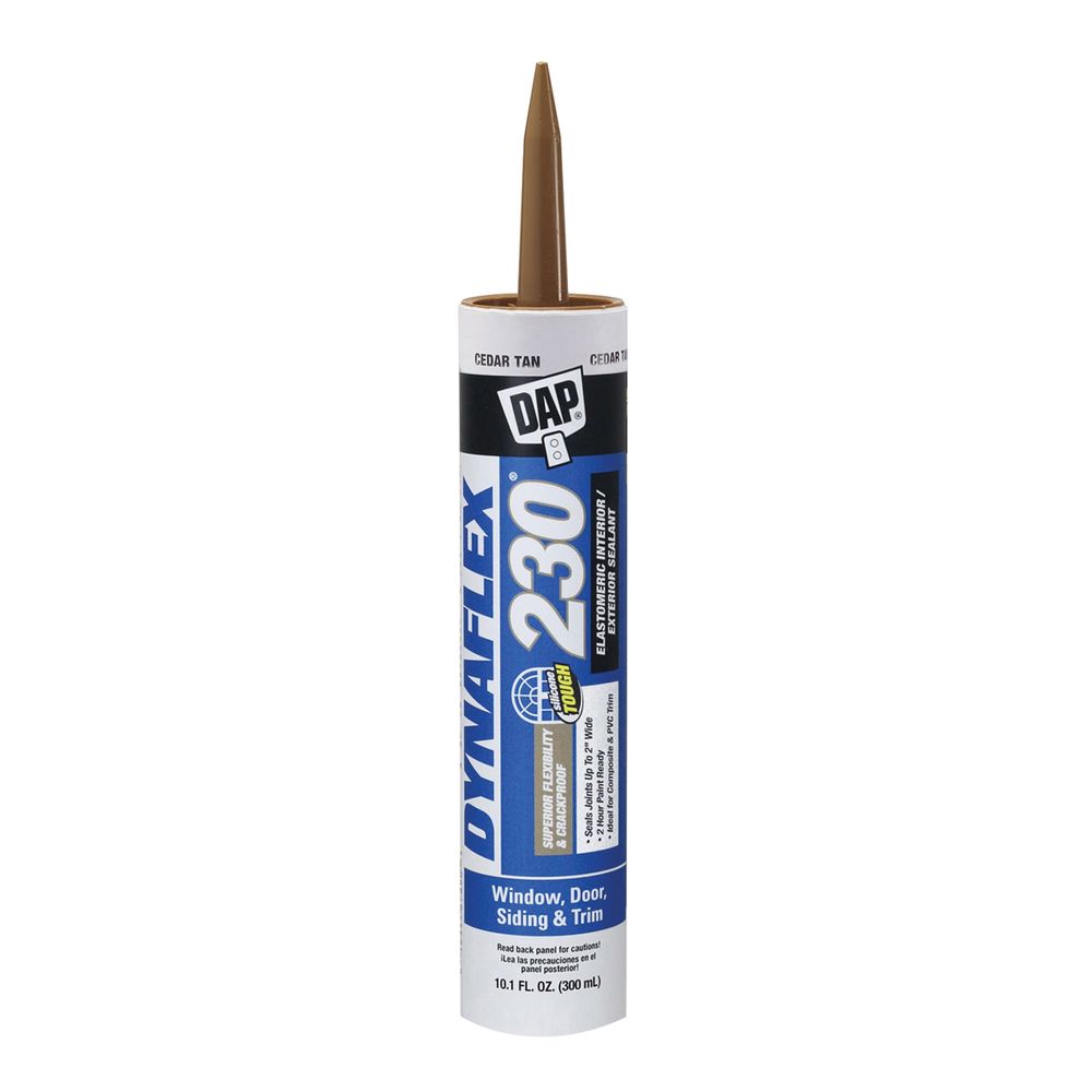 DAP 10.1 oz. Cedar Tan Dynaflex 230 Interior/Exterior Latex Sealant