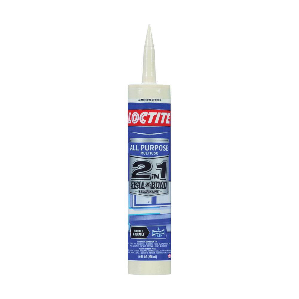 Loctite Polyseamseal 10 oz. Almond All-Purpose Adhesive Caulk