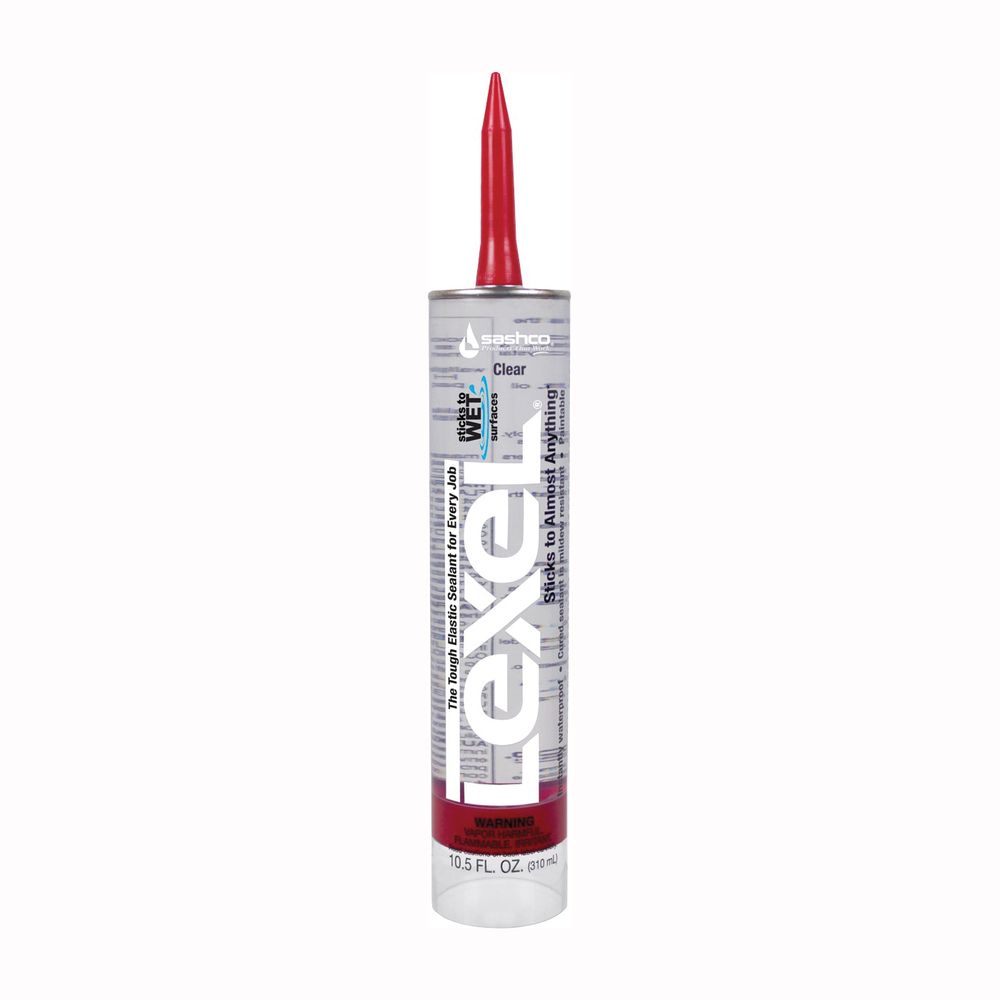Sashco 10.5 oz. Clear Elastic Sealant