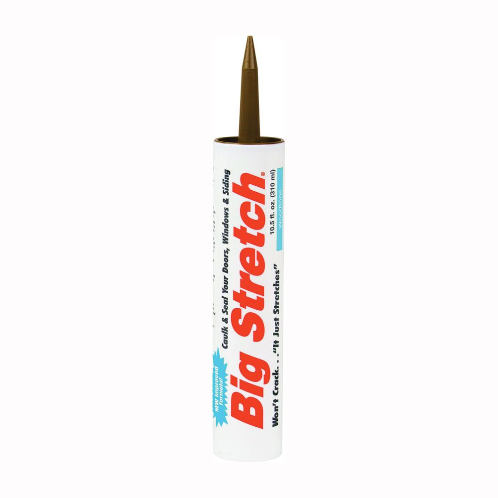 Sashco 10.5 oz. Big Stretch Woodtone Interior and Exterior Caulk