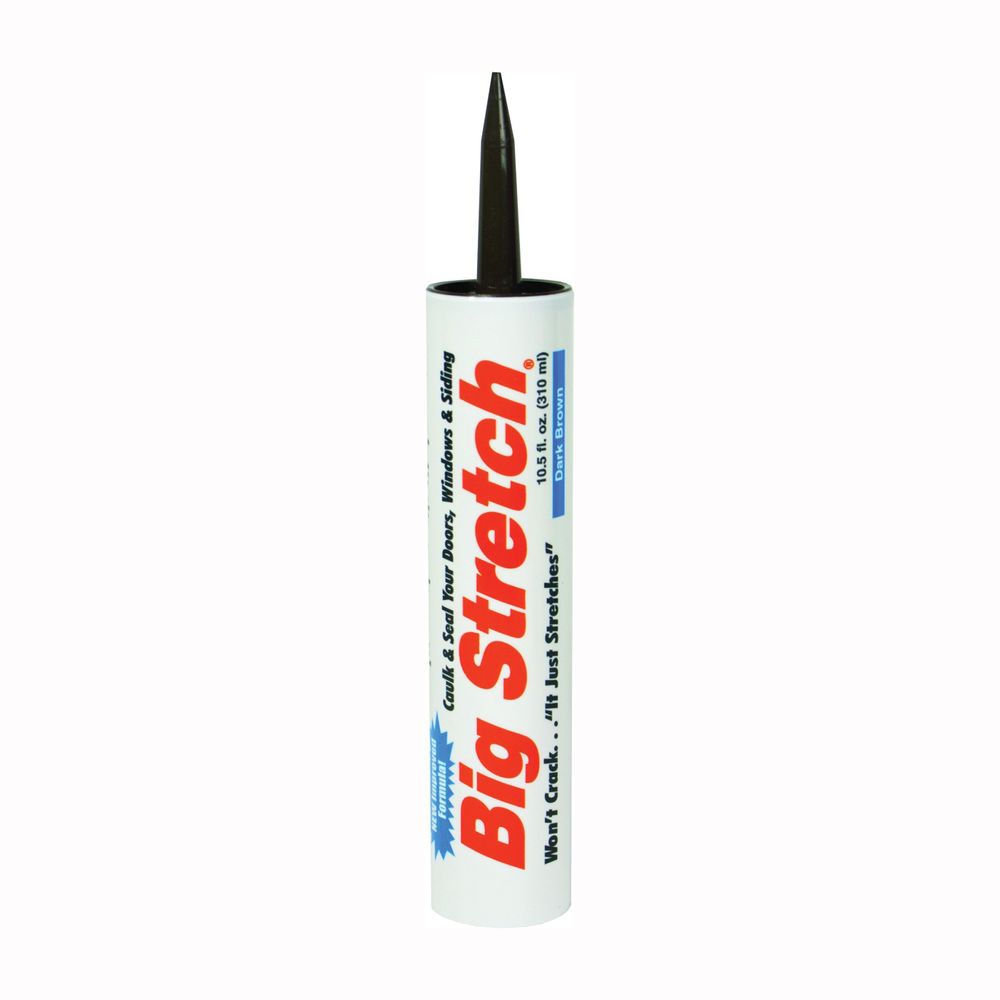 Sashco 10.5 oz. Dark Brown Big Stretch Acrylic Caulk