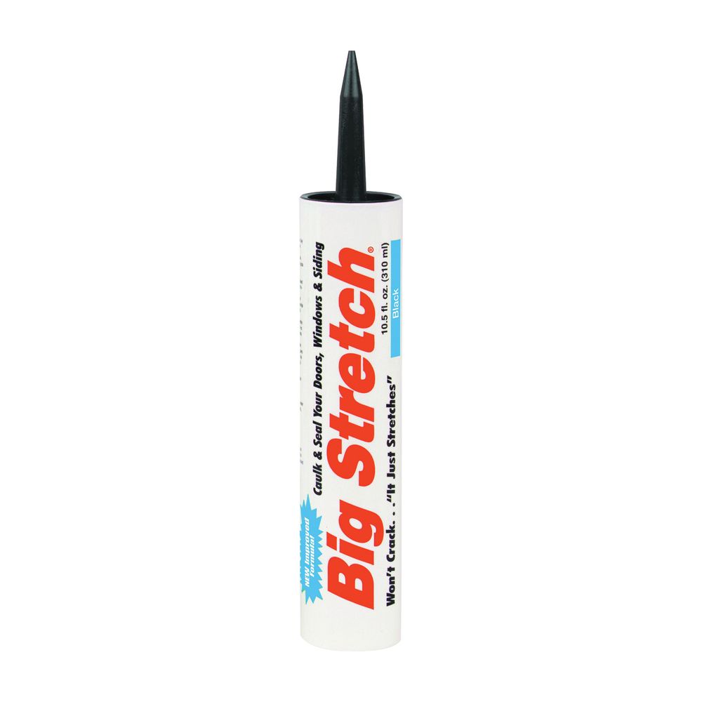 Sashco 10.5 oz. Black Acrylic Interior and Exterior Caulk