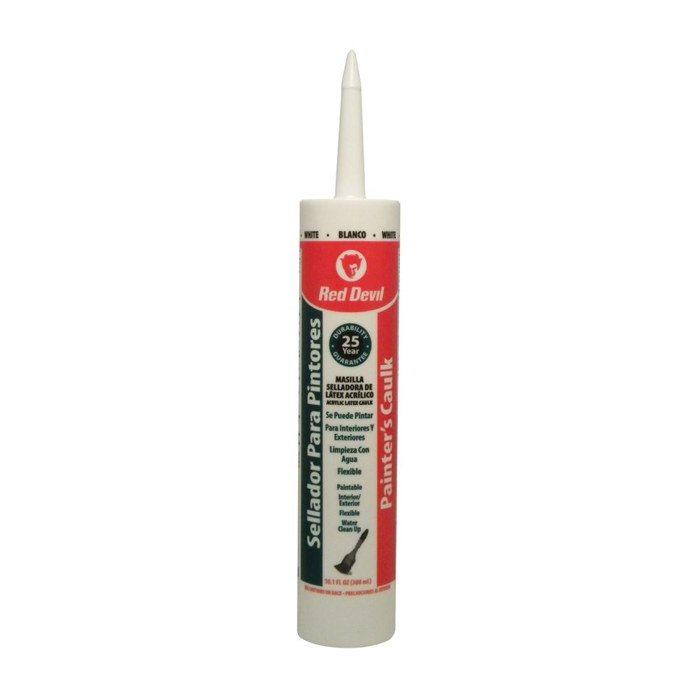 Red Devil 10.1 oz. White Acrylic Painters Caulk