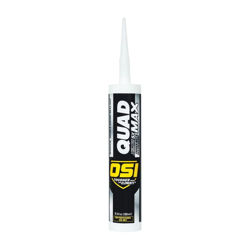 OSI 9.5 oz. QUAD MAX White Sealant