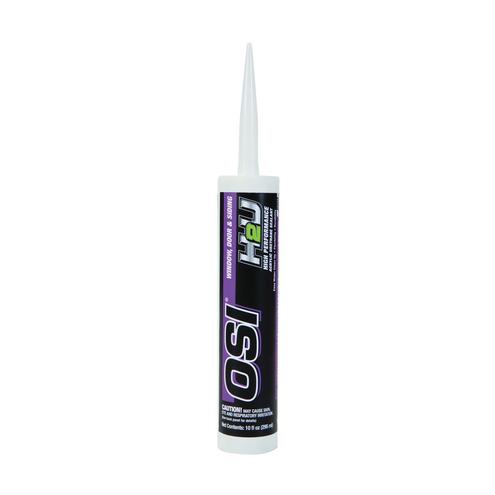OSI 10 oz. White Acrylic Window, Door, and Siding Sealant