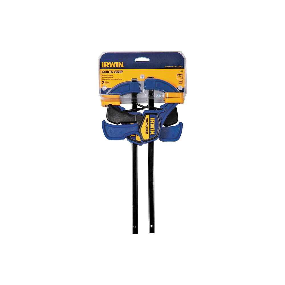 Irwin 6 in. Quick-Grip Mini Bar Clamp, 2-Piece