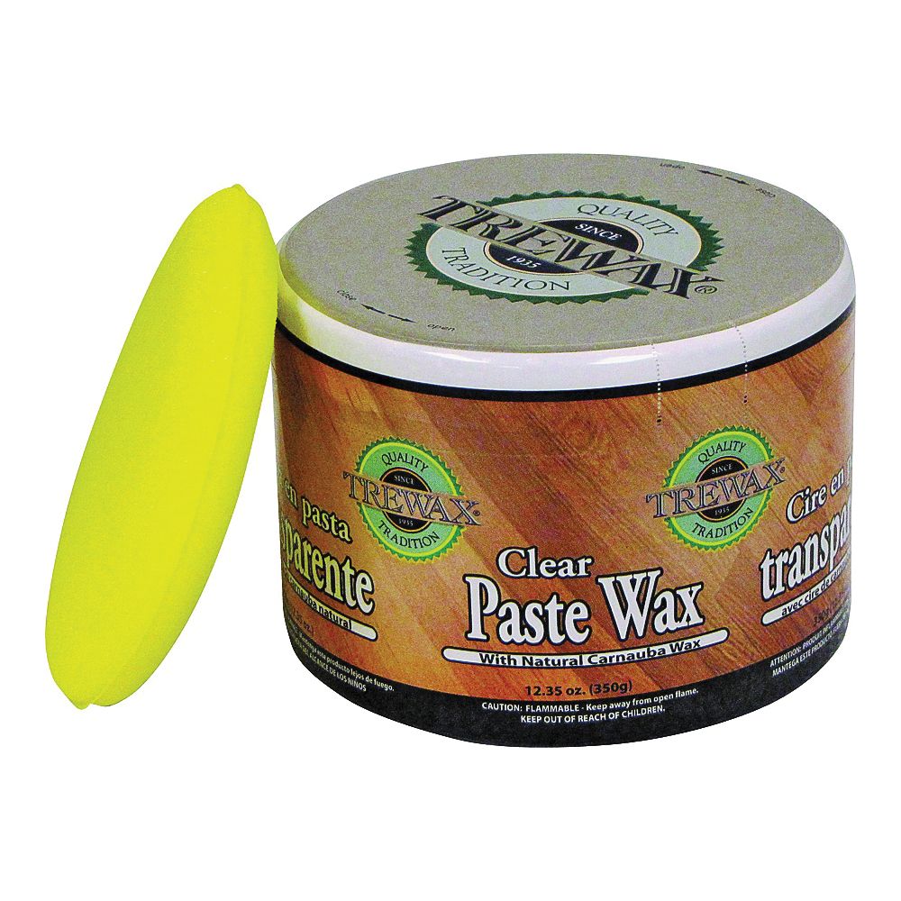 Trewax 12.35 oz. Clear Unscented Paste Wax