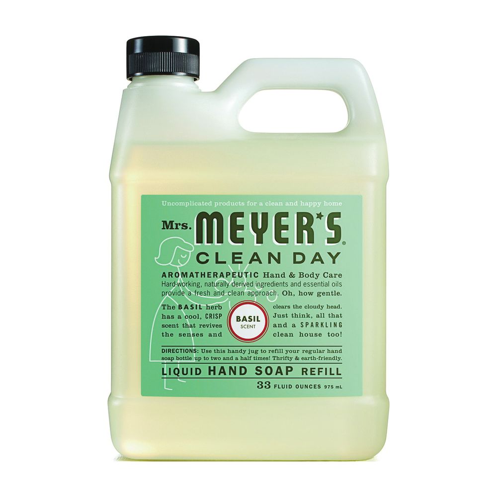 Mrs. Meyers 33 oz. Basil Liquid Hand Soap Refill