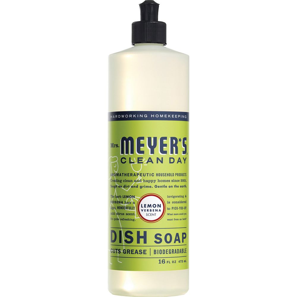 Mrs. Meyers 16 oz. Lemon Verbena Liquid Dish Soap