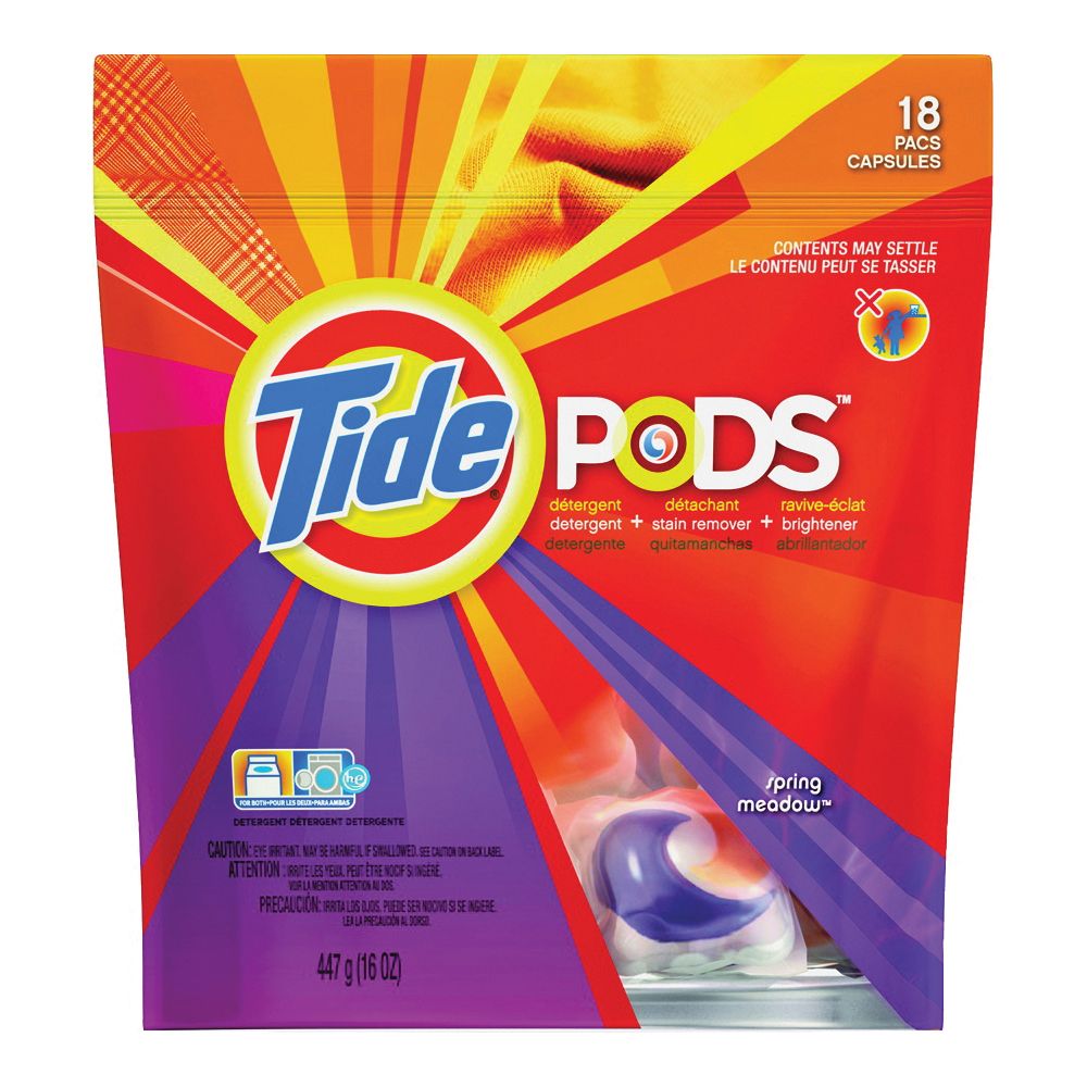 Tide 16-Count Spring Meadow Laundry Detergent Pods