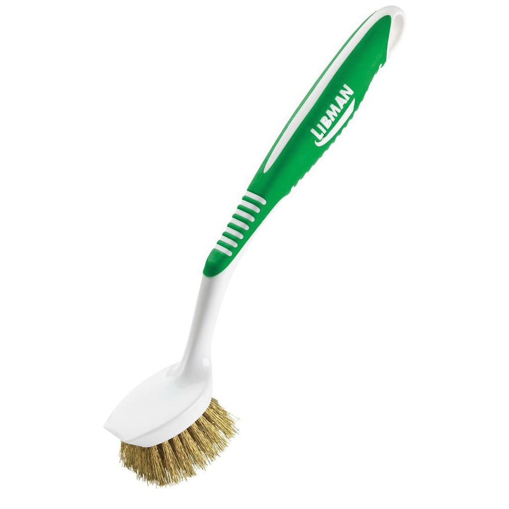 The Libman Company 10-1/8 in. x 2 in. Brass Bristle Pot Brush