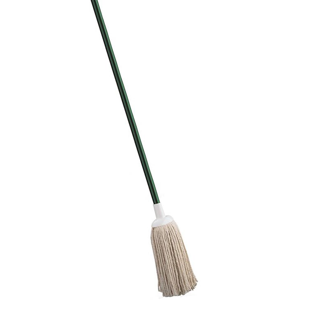 The Libman Company 47-5/8 in. x 6-1/2 in. Cotton Deck Mop with Steel Handle