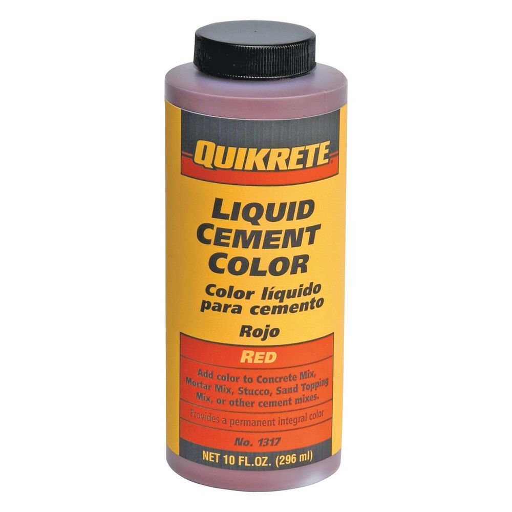 Quikrete 10 oz. Red Liquid Cement Color