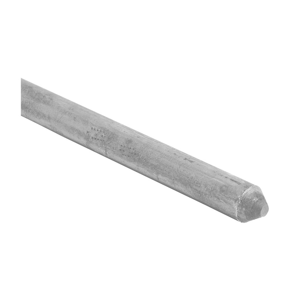 Erico 5/8 in. x 8 ft. Galvanized Grounding Rod