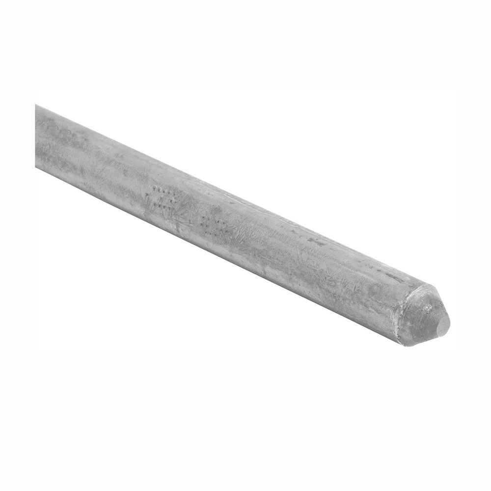 Erico 5/8 in. x 6 ft. Galvanized Grounding Rod