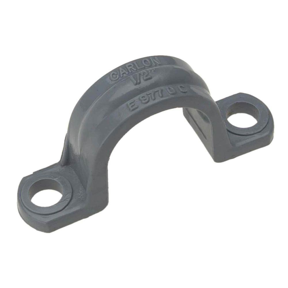 Carlon 3 in. PVC 2-Hole Conduit Strap