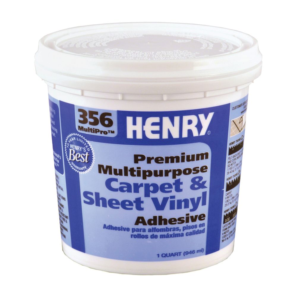 Henry 1 qt. 356 Carpet and Sheet Flooring Adhesive