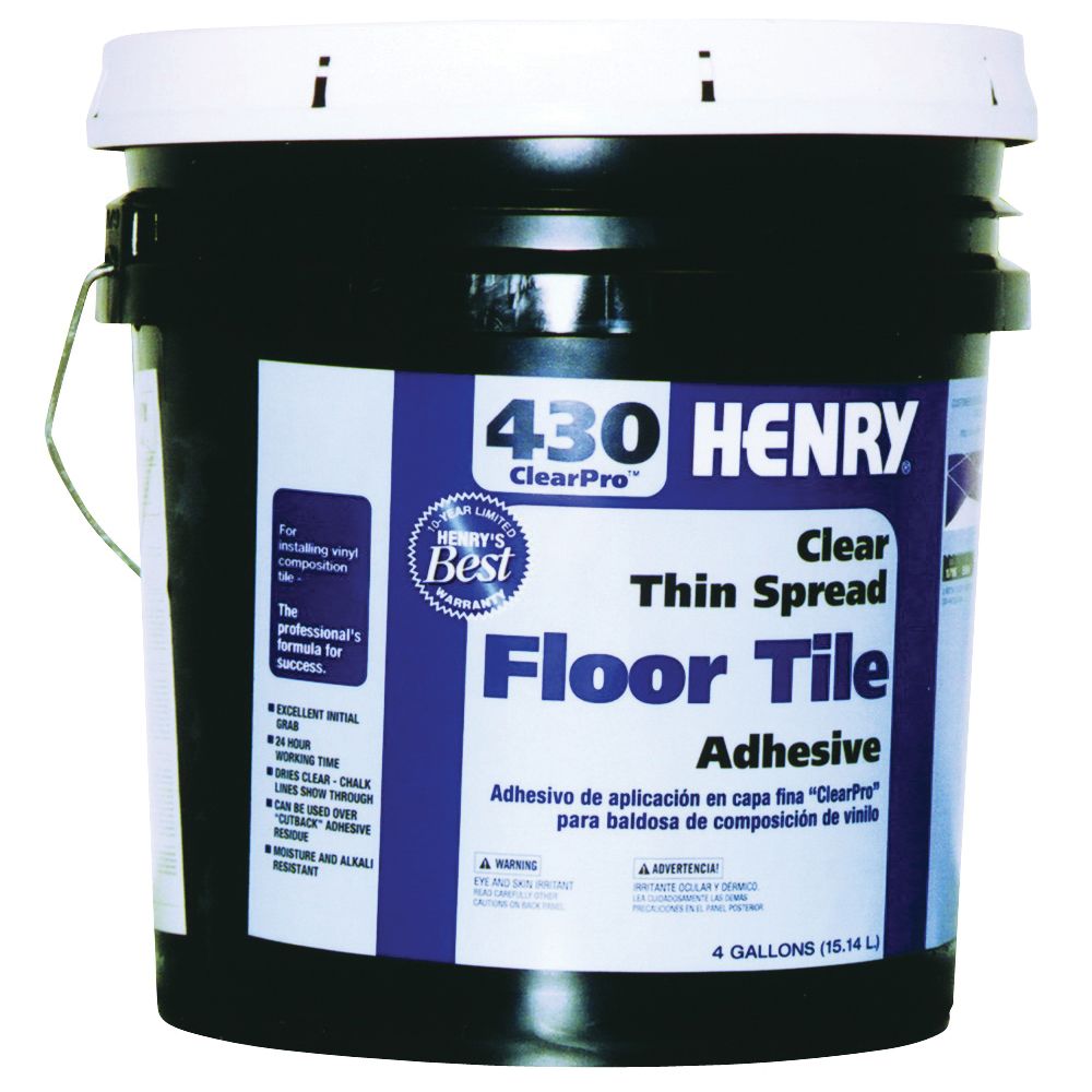 Henry 4 gal. 430 ClearPro VCT Floor Adhesive