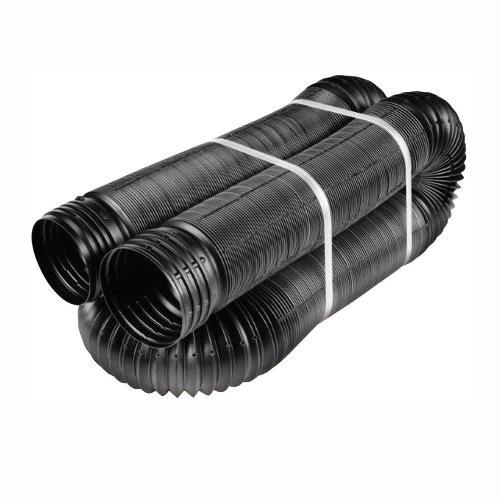 Amerimax 4 in. x 25 ft. Perforated Flexible Drain Pipe