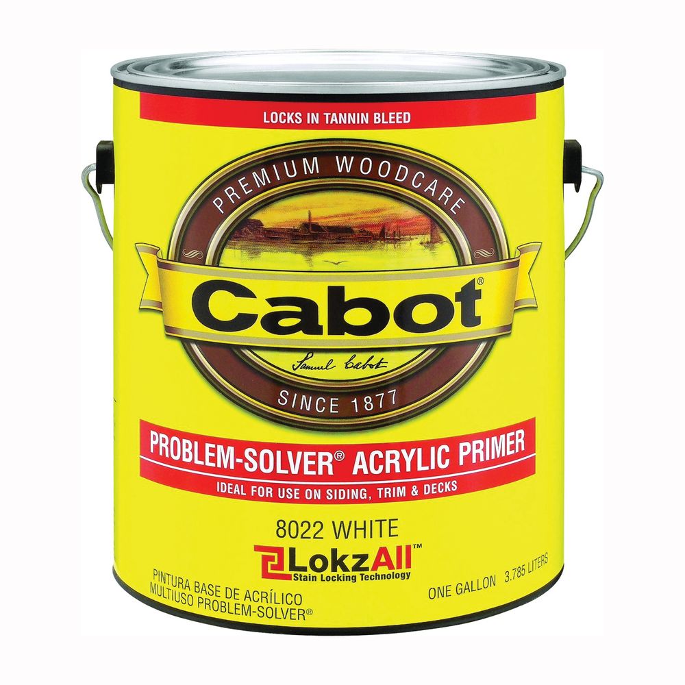 Cabot 1 gal. White Exterior Acrylic Primer