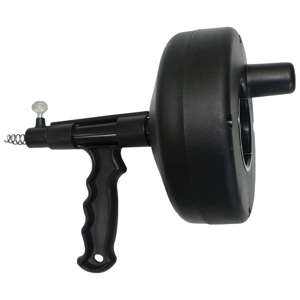 ProSource 1/4 in. x 25 ft. Drain Drum Auger