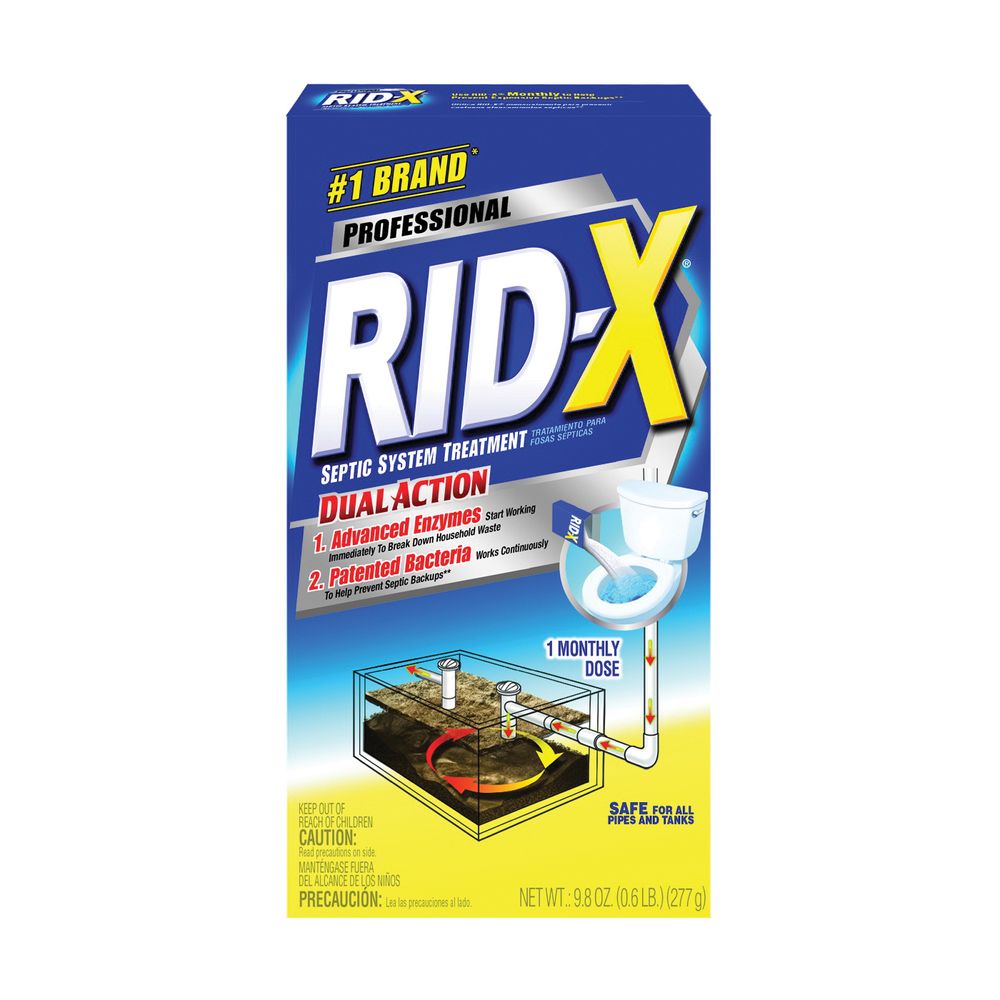 Rid-X 9.8 oz. Septic Tank Cleaner Powder