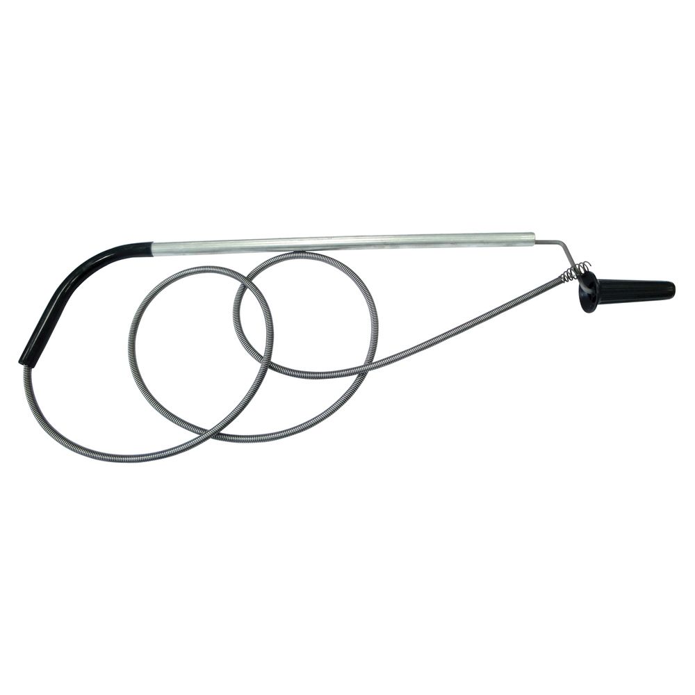 ProSource 3/8 in. x 6 ft. Black Toilet Auger