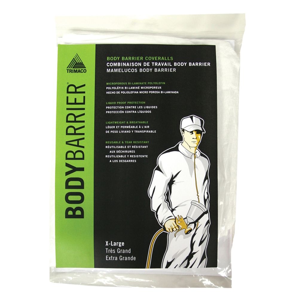 Trimaco Extra Large Body Barrier Protective Coveralls