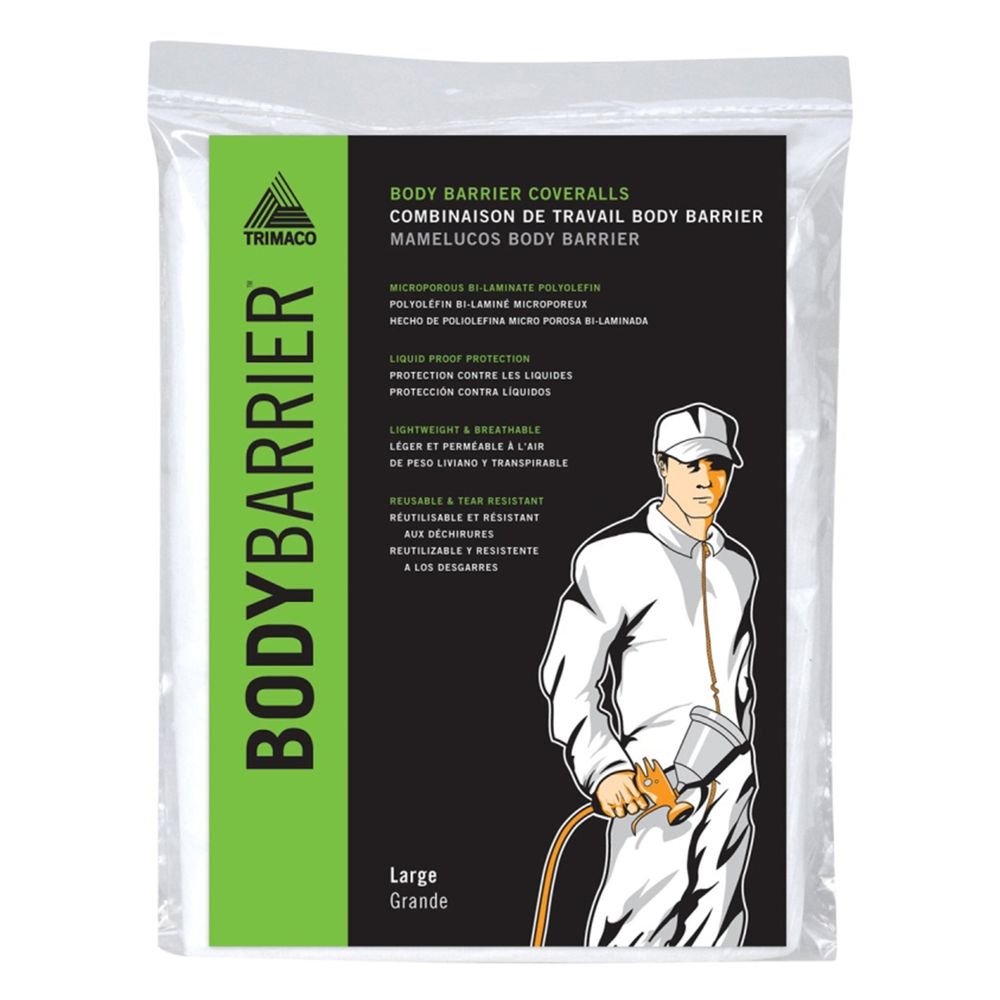 Trimaco Large Body Barrier Protective Coveralls
