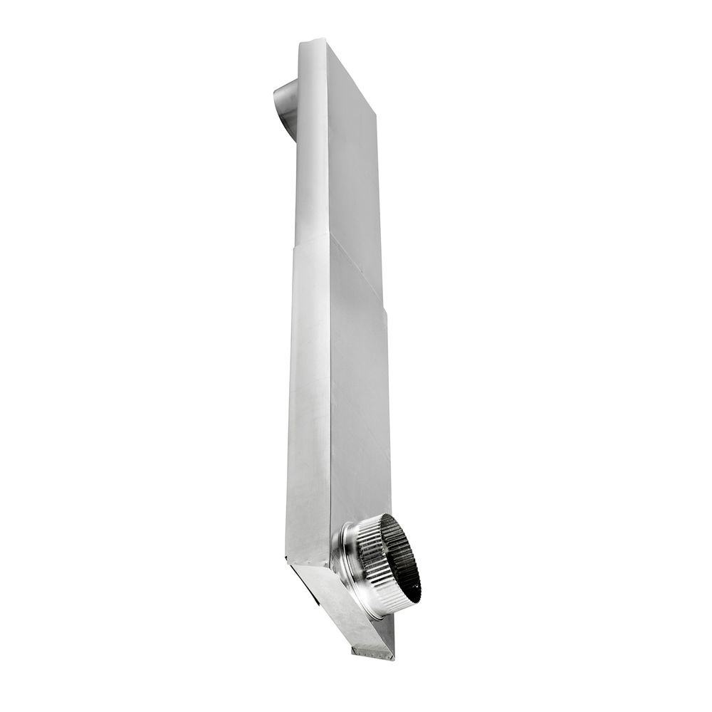 Lambro 18 - 30 in. Aluminum 90-Degree Dryer Vent Duct