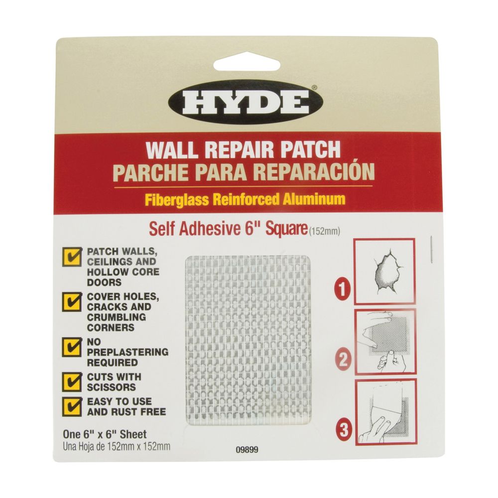 Hyde 6 in. x 6 in. Aluminum Drywall Patch