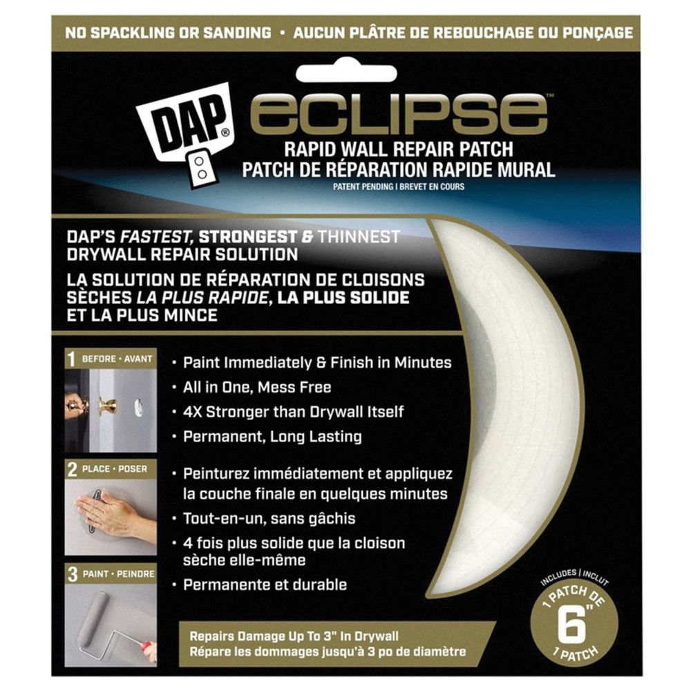 DAP 6 in. Eclipse Rapid Wall Repair Patch