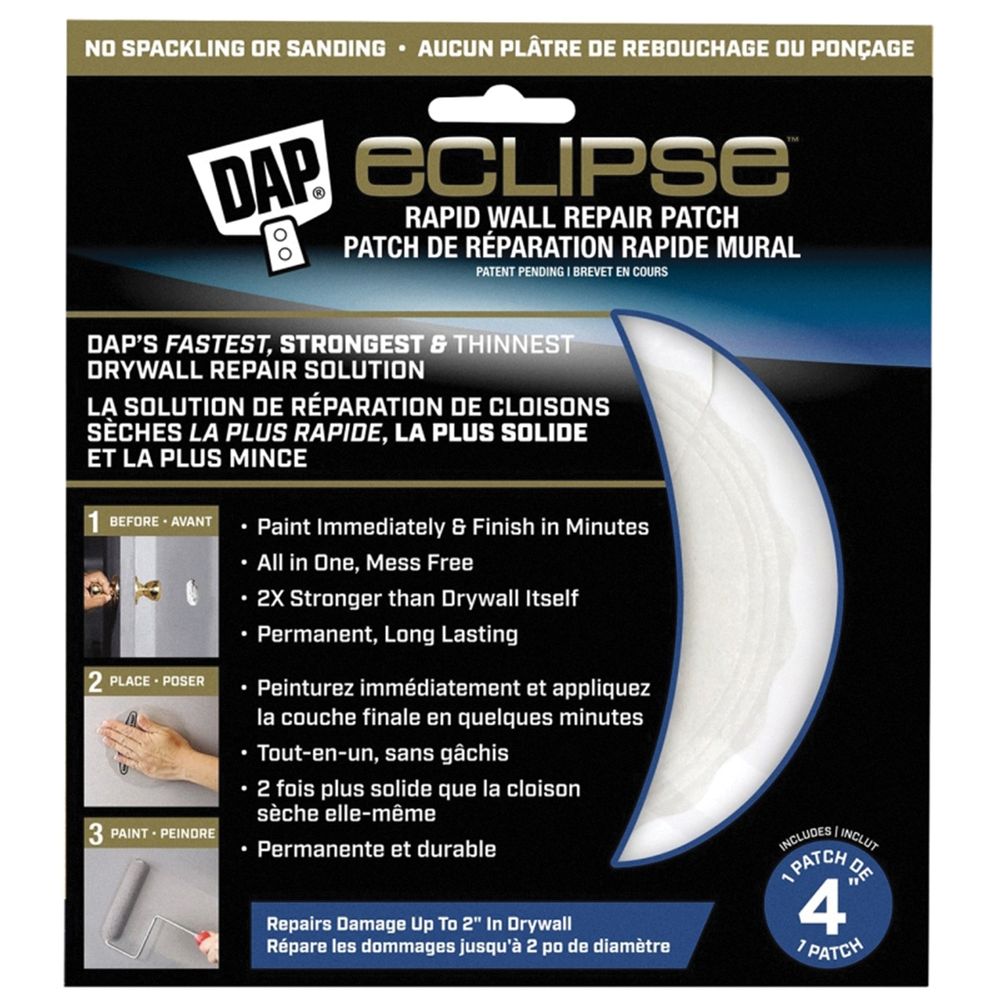 DAP 4 in. Eclipse Rapid Wall Repair Patch