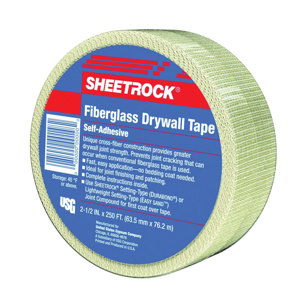 US Gypsum 2-1/2 in. x 250 ft. Fiberglass Drywall Tape