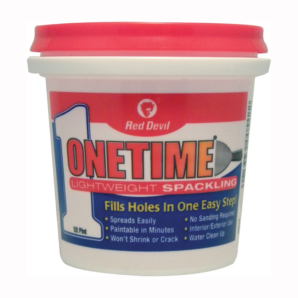 Red Devil 1/2 pt. Lightweight Spackling Compound