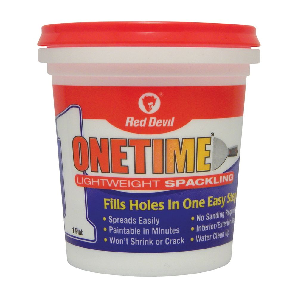 Red Devil 1 pt. Lightweight Spackling Compound