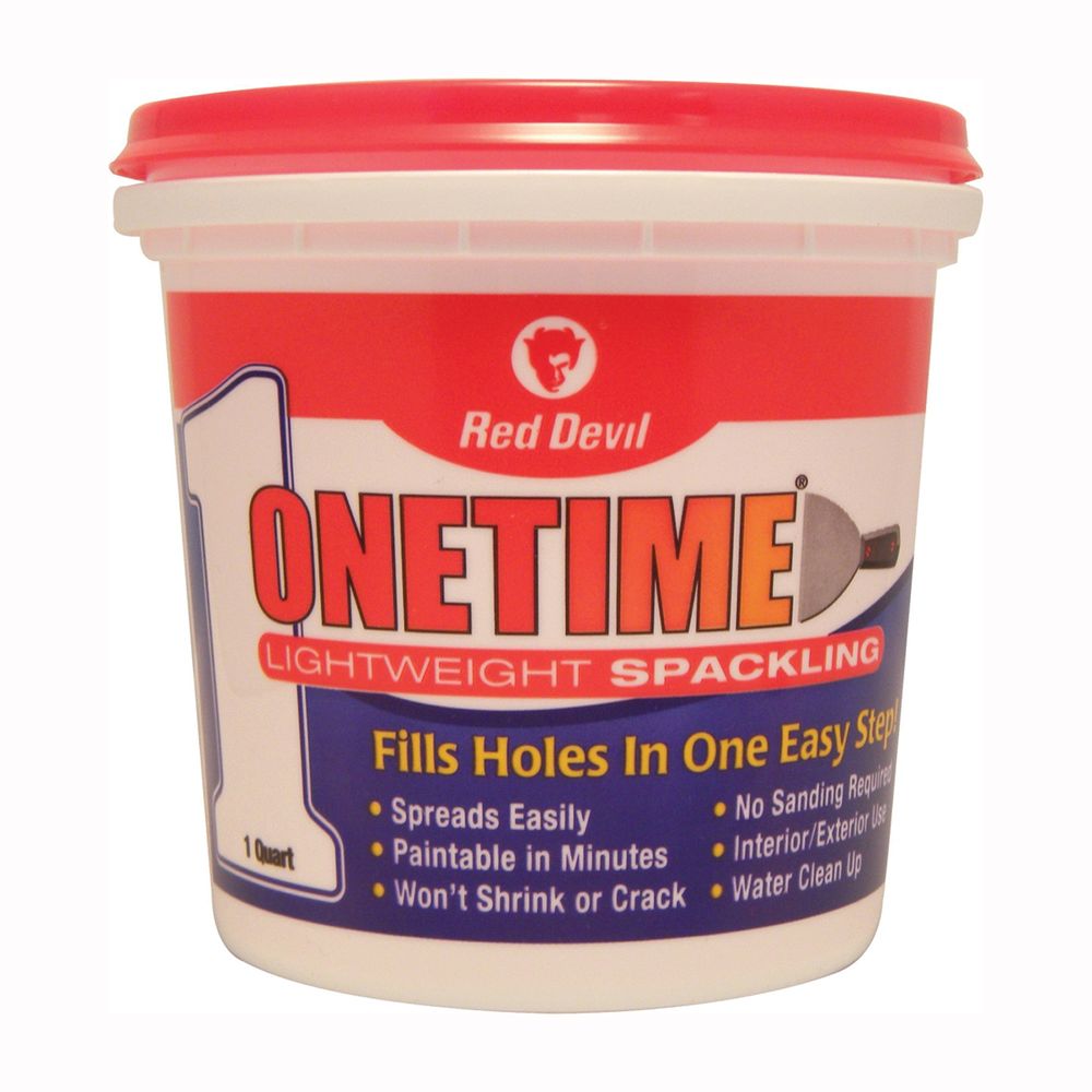 Red Devil 1 qt. Lightweight Spackling Compound