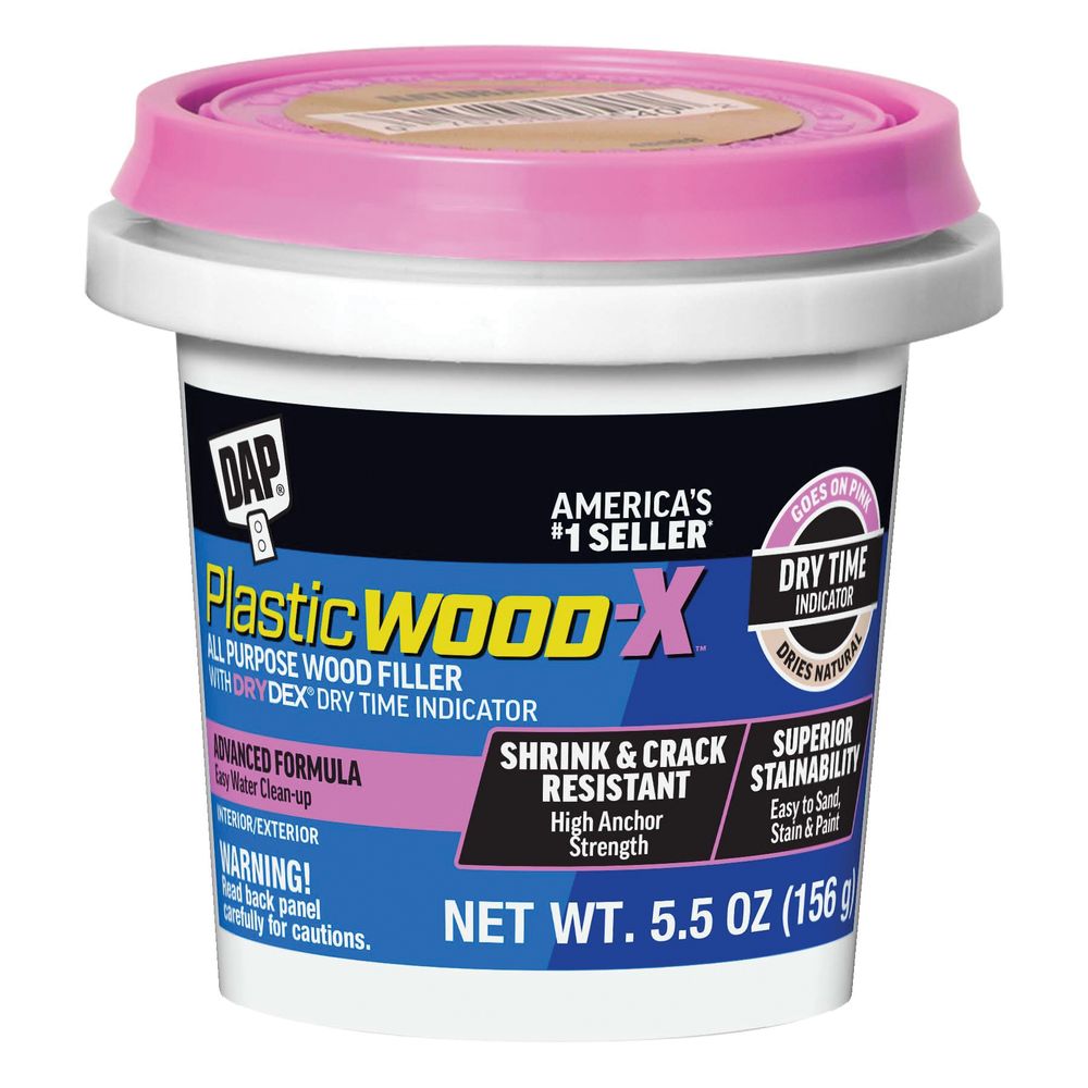 DAP 5.5 oz. Natural Plastic Wood-X Wood Filler