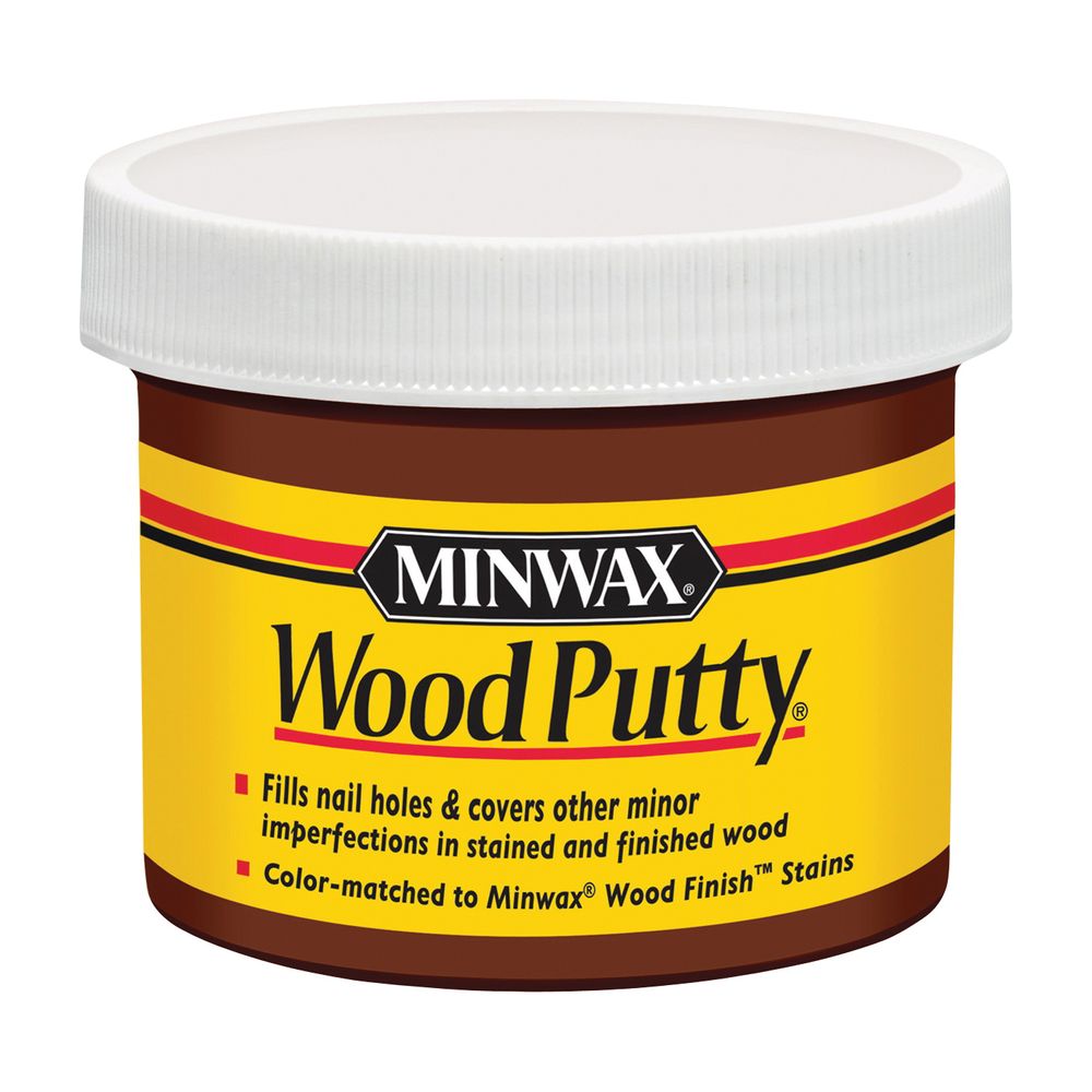 Minwax 3-3/4 oz. Red Mahogany Wood Putty