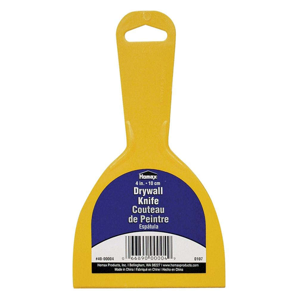 Homax 4 in. Heavy Duty Plastic Drywall Knife