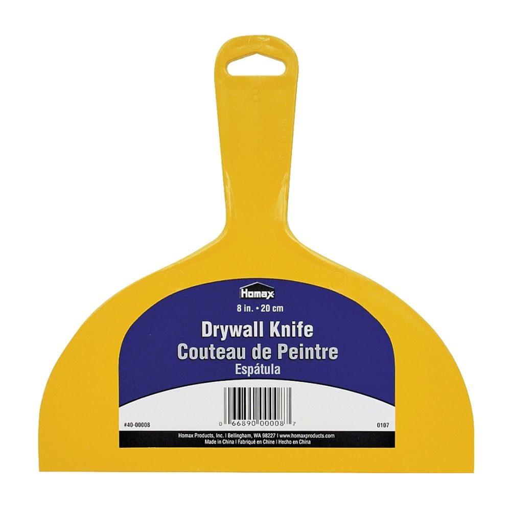 Homax 8 in. Heavy Duty Plastic Drywall Knife