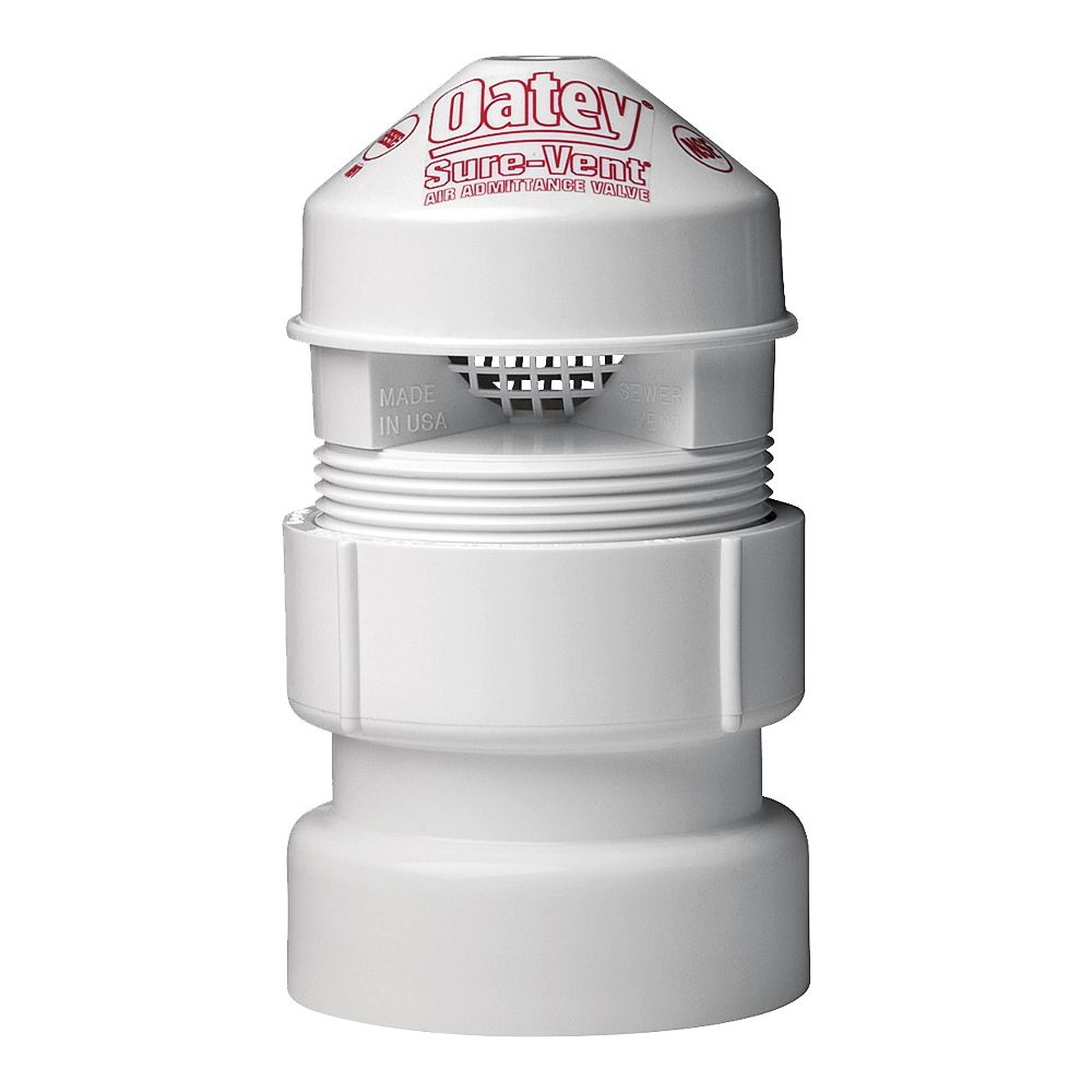 Oatey 1-1/2 in. or 2 in. Sure-Vent PVC Air Admittance Valve