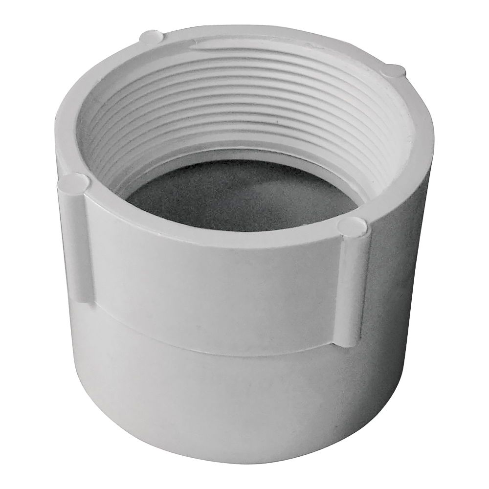 Ipex 3 in. Female Iron Pipe Thread x Hub DWV Pipe Adapter