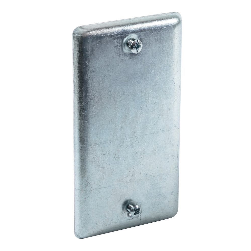 Southwire 4 in. x 2-3/8 in. Blank Handy Box Cover