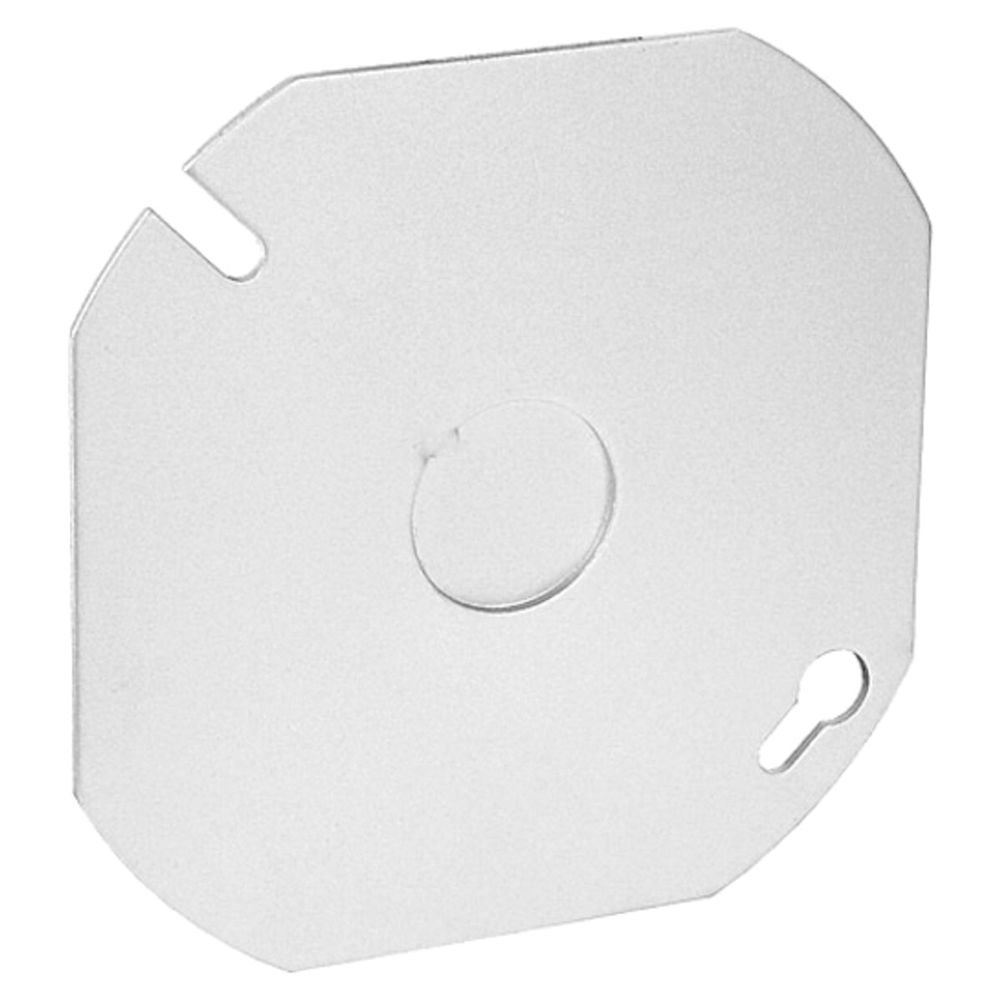 Southwire 4 in. Octagon Flat Blank Cover