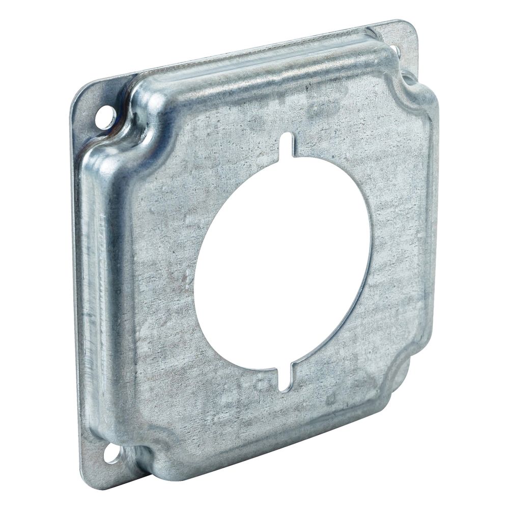 Southwire 4 in. x 2-9/64 in. Square Exposed Work Box Cover