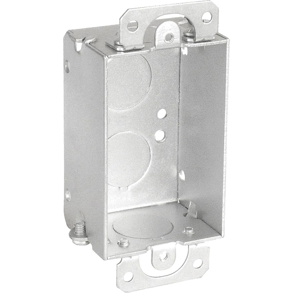 Southwire 3 in. x 2 in. x 1-1/2 in. Galvanized Switch Box