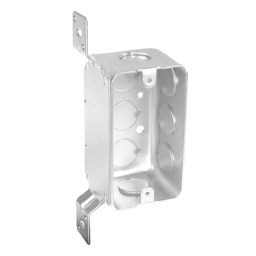 Southwire 4 in. x 2 in. x 1-7/8 in. Handy Box with F-Bracket