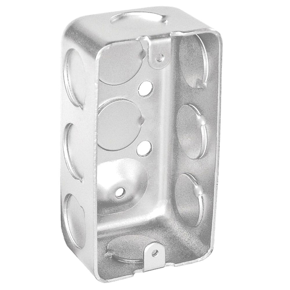 Southwire 4 in. x 2 in. x 1-1/2 in. Galvanized Steel Handy Box